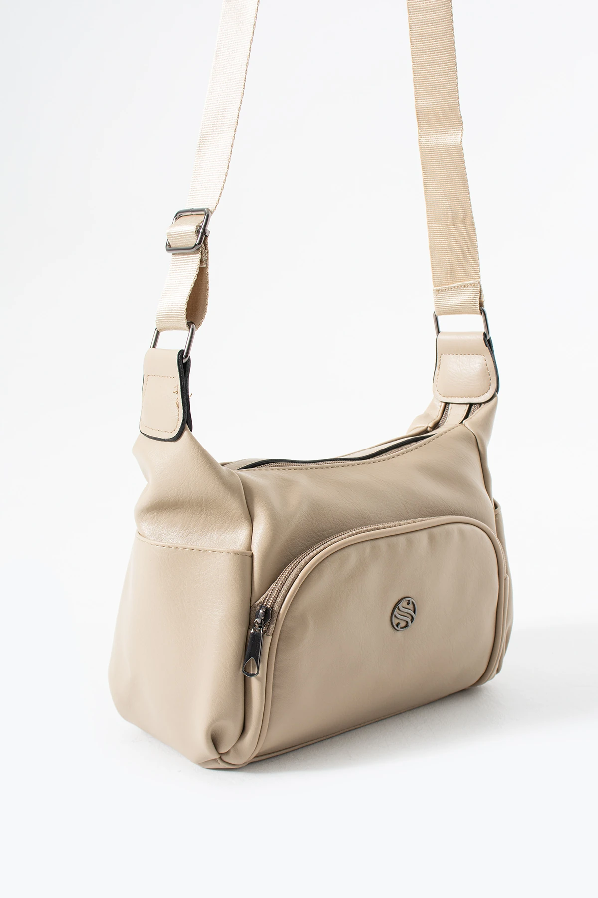 Çapraz Kol Kadın Çantası Edna - Kum