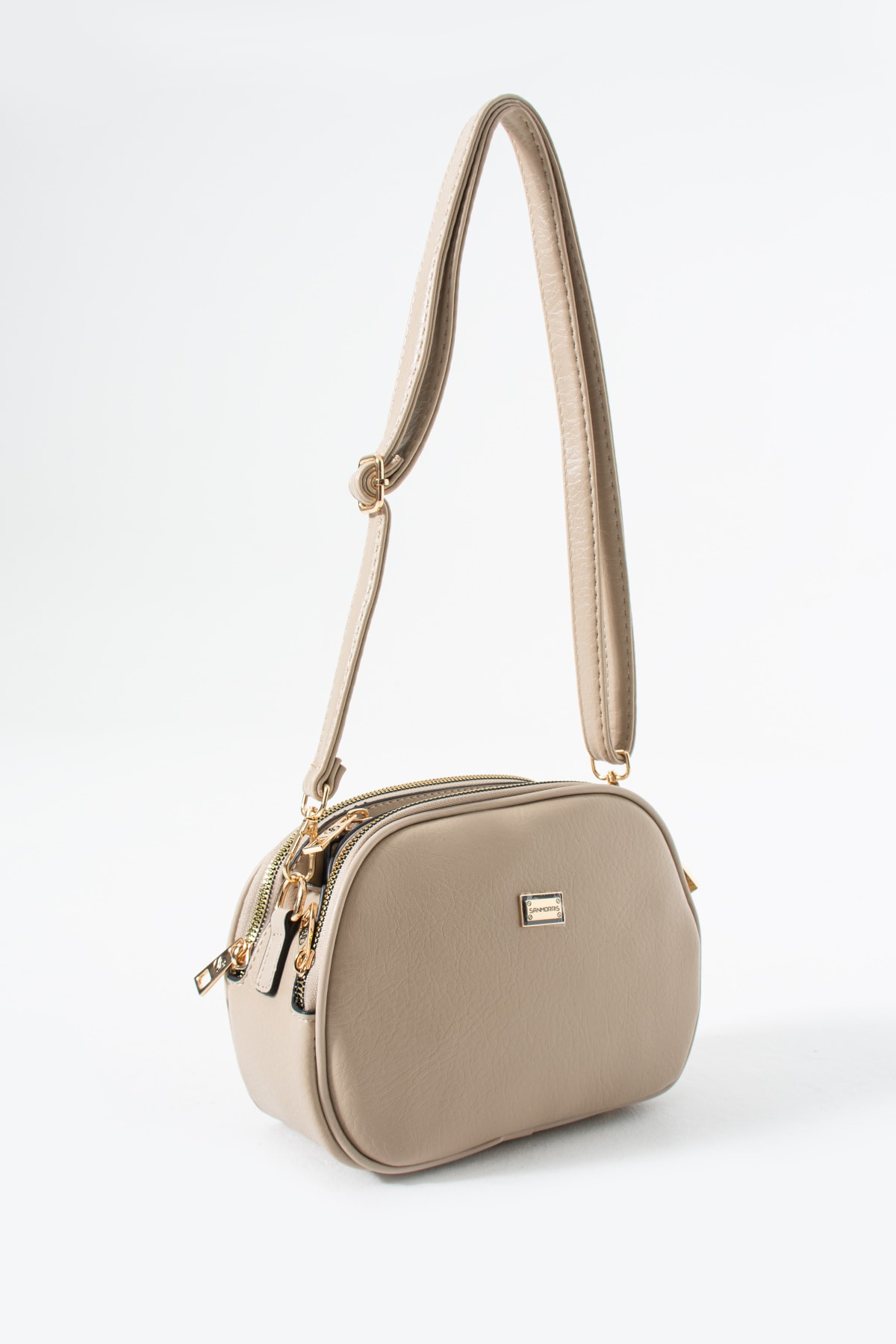 4 Bölme Çapraz Kadın Çantası Ruth 1435 - Mat Kum