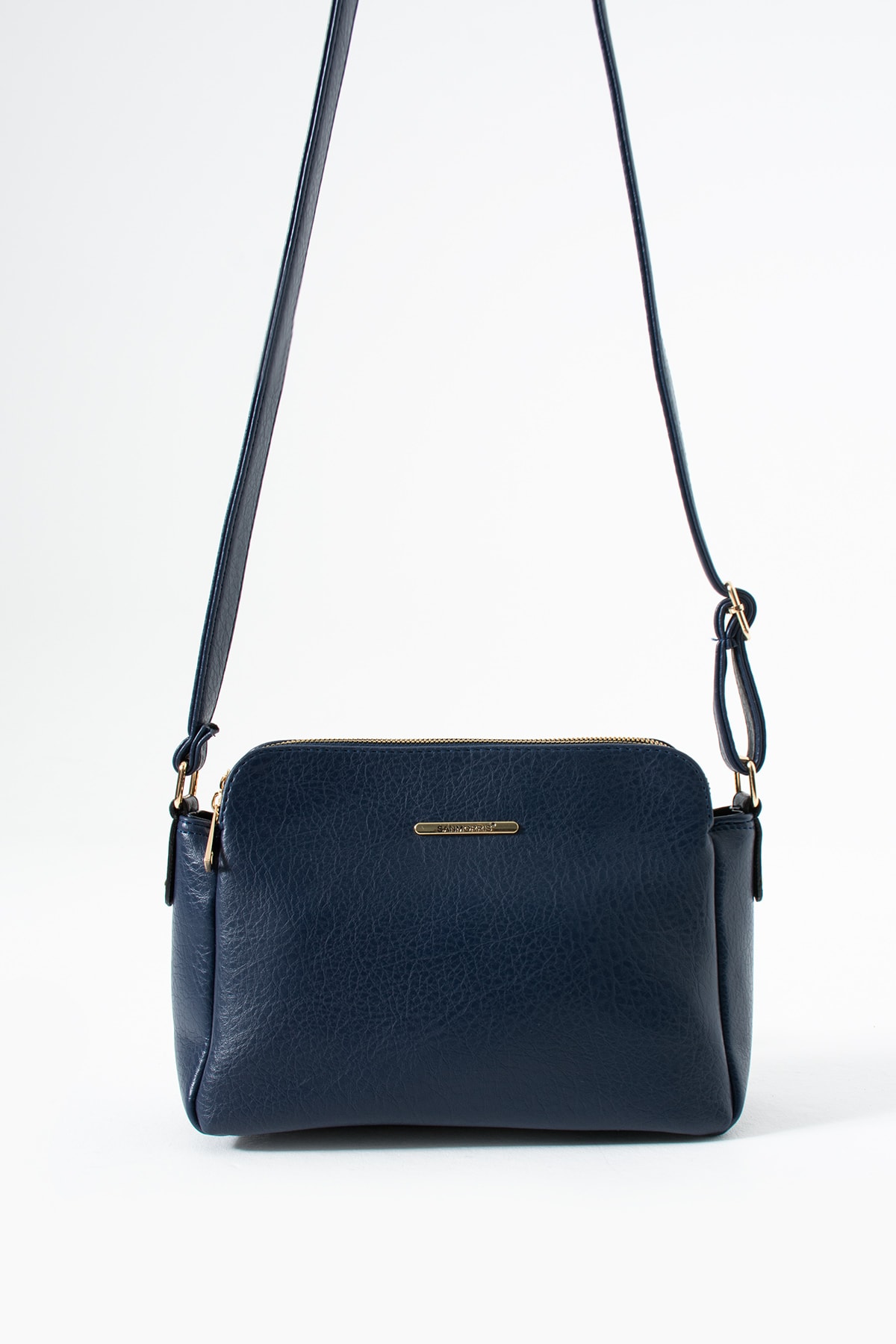 3 Bölmeli Kadın Çapraz Çanta Rafa - Lacivert