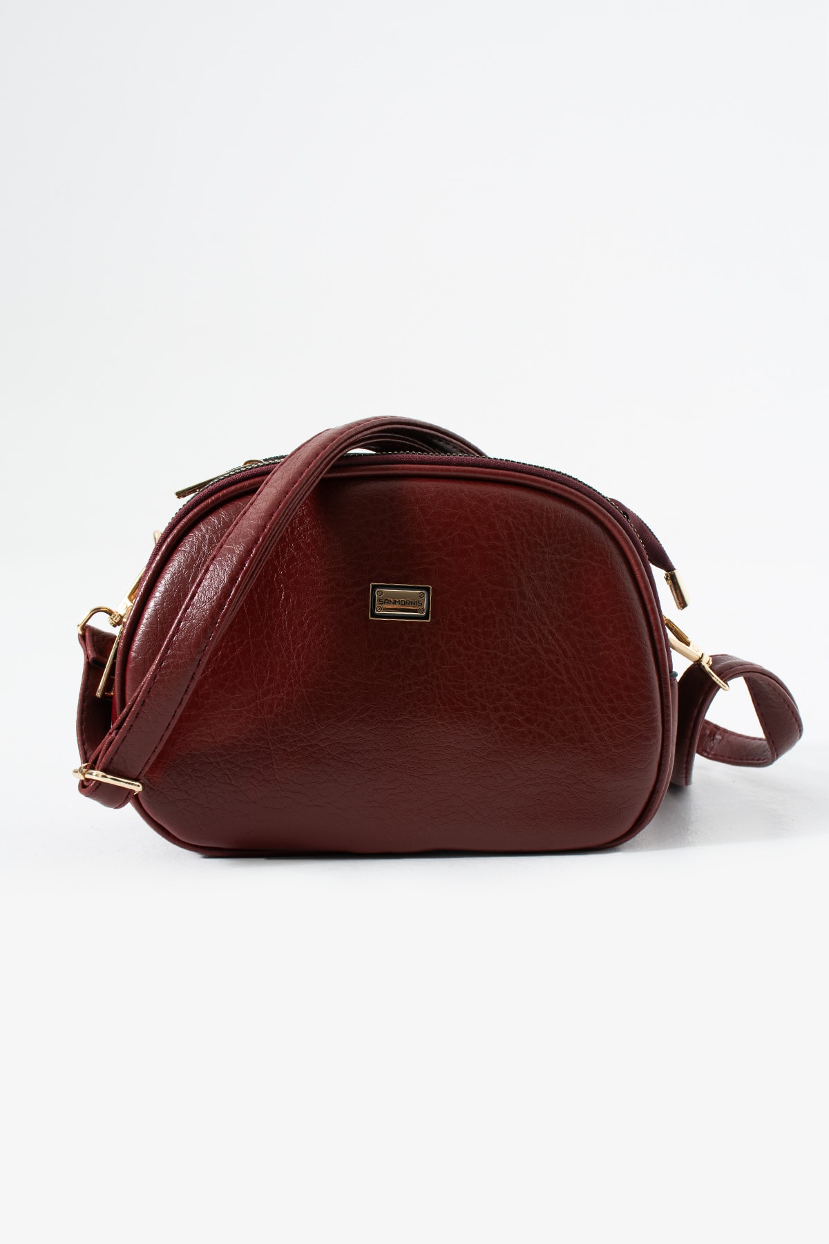 4 Bölme Çapraz Kadın Çantası Ruth 1435 - Bordo