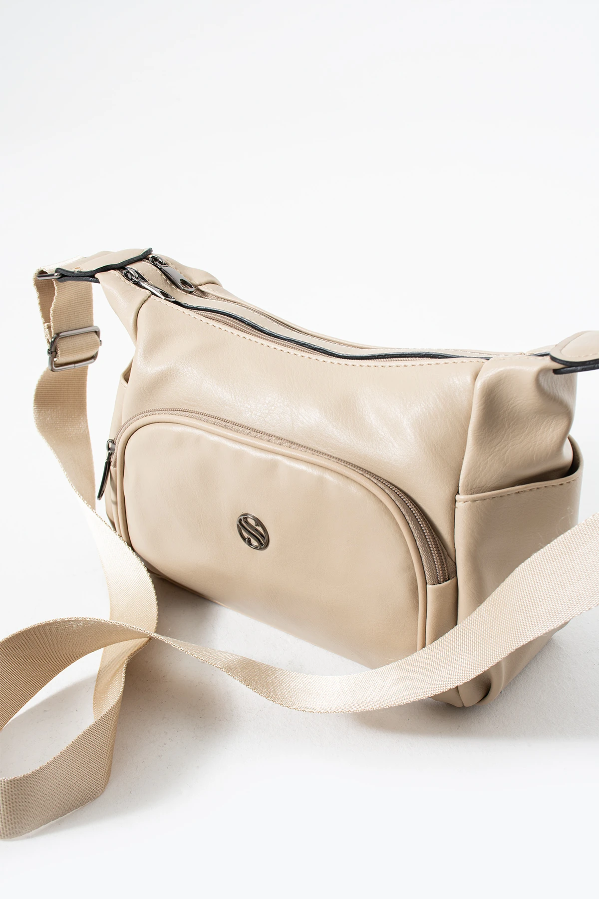 Çapraz Kol Kadın Çantası Edna - Kum