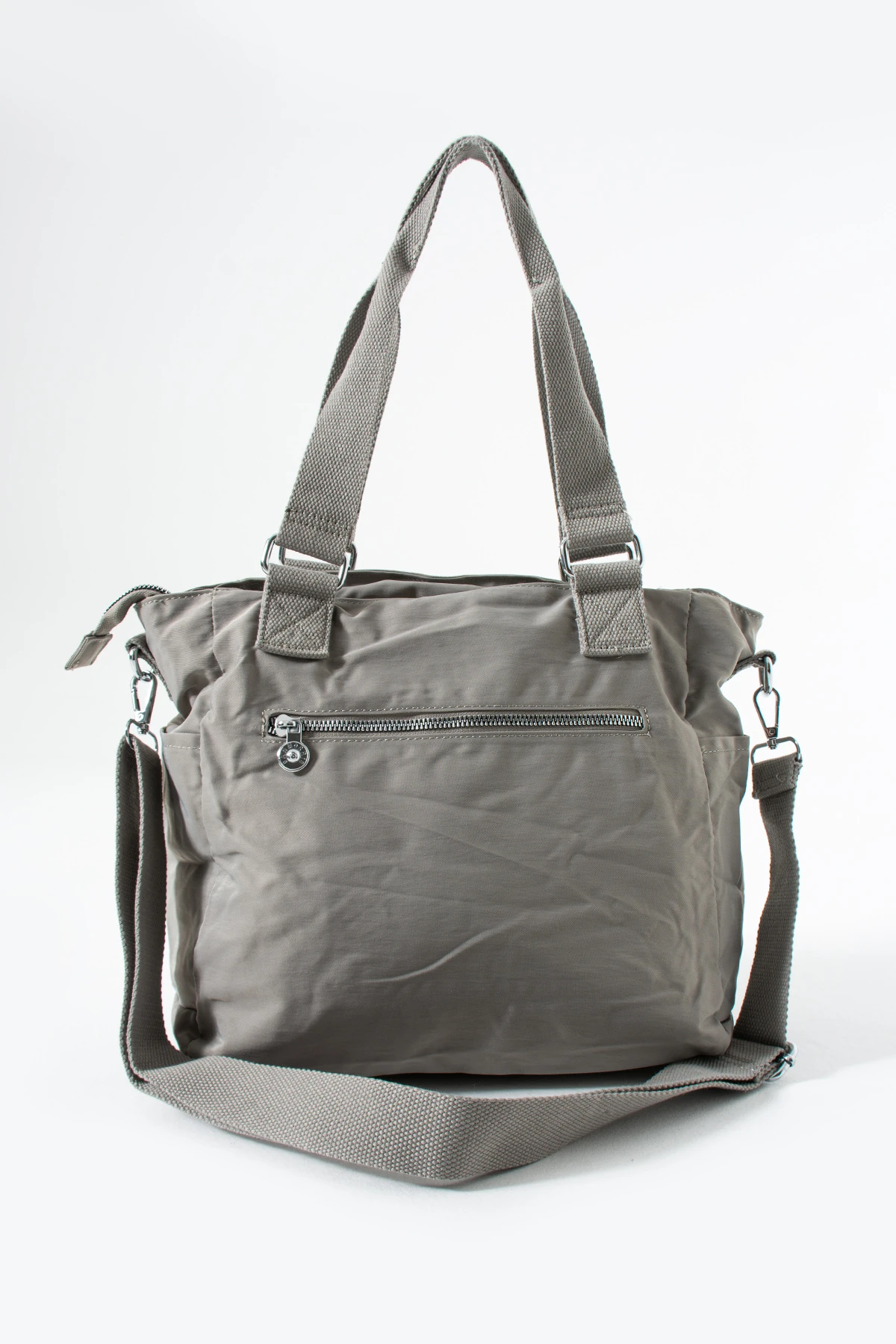 Hem Çapraz Hem Kol Kadın Çantası Gemma  - Açık Gri