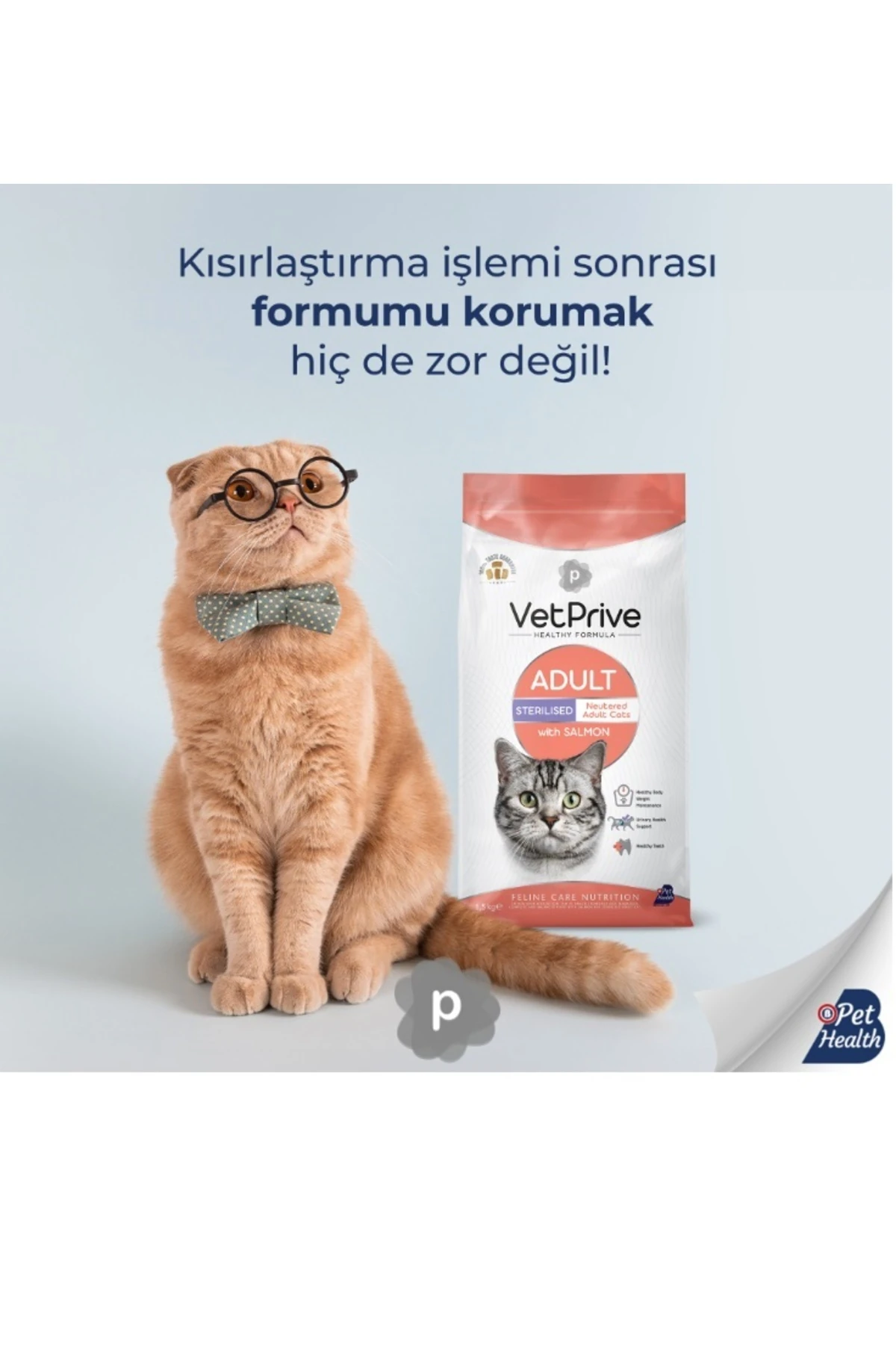 Sterilised Balıklı Kısırlaştırılmış Kedi Maması 10 Kg