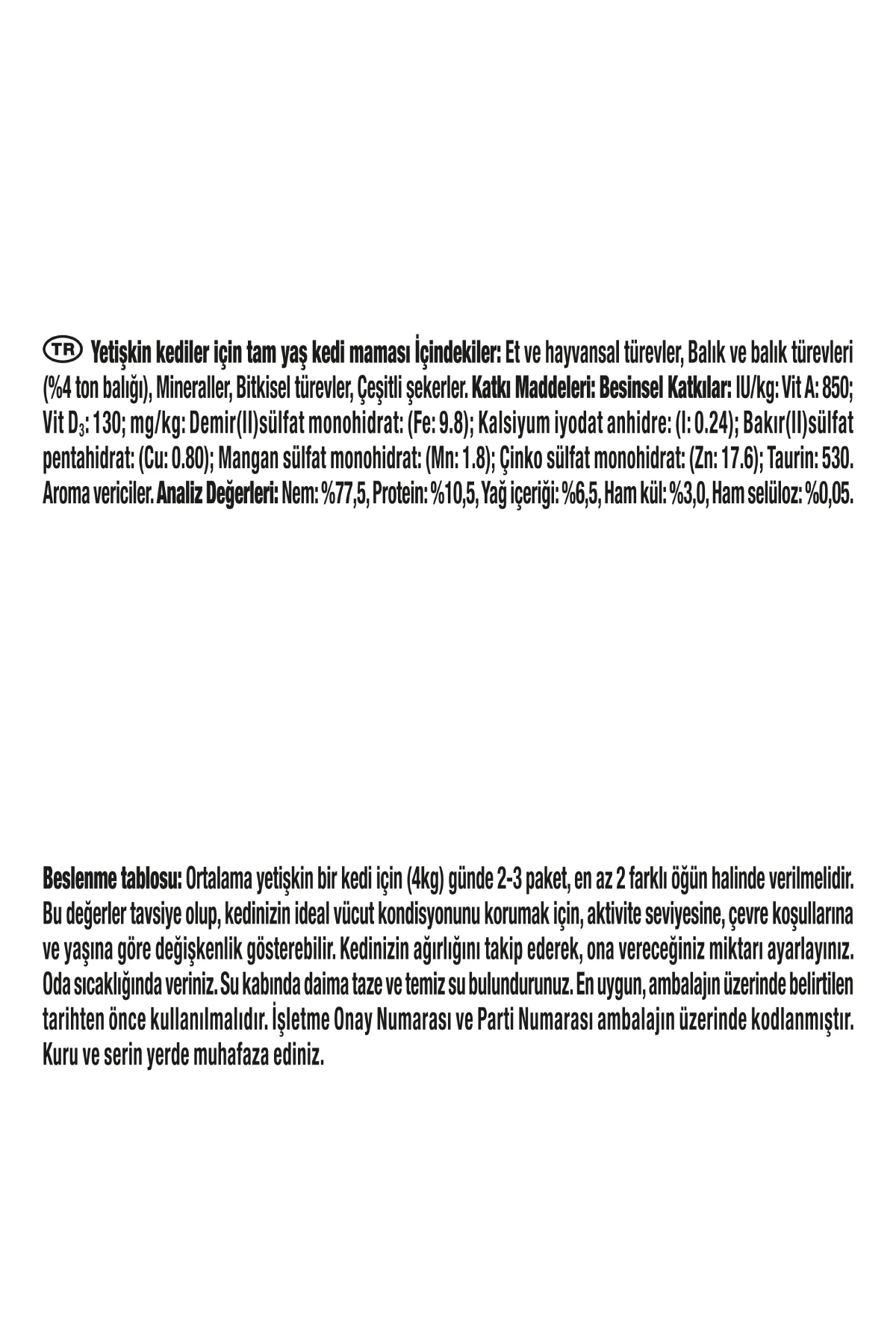 Gold Kıyılmış Ton Balıklı Kedi Konservesi 24x85gr