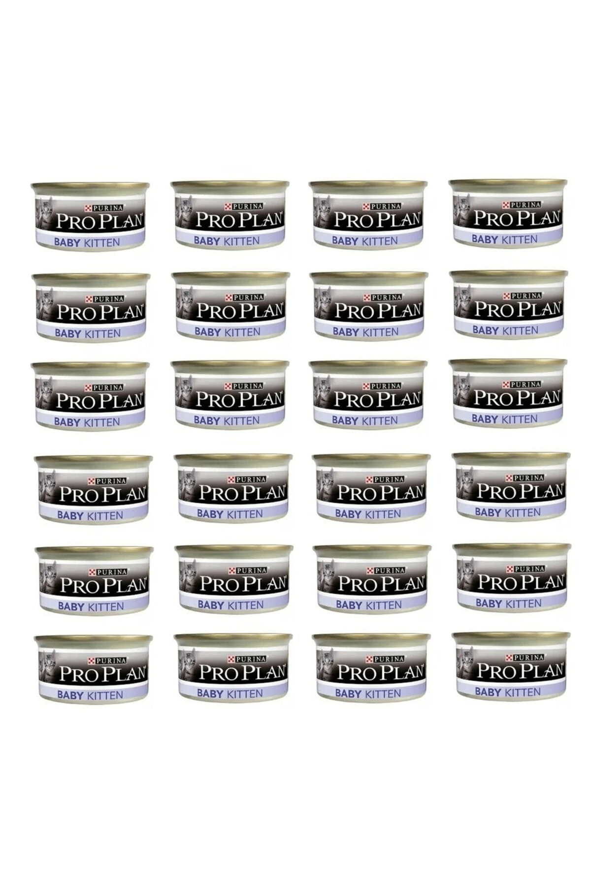 Baby Kitten Yavru Kedi Ve Emziren Anne Yaş Kedi Maması 85 Gr. X 24 Adet