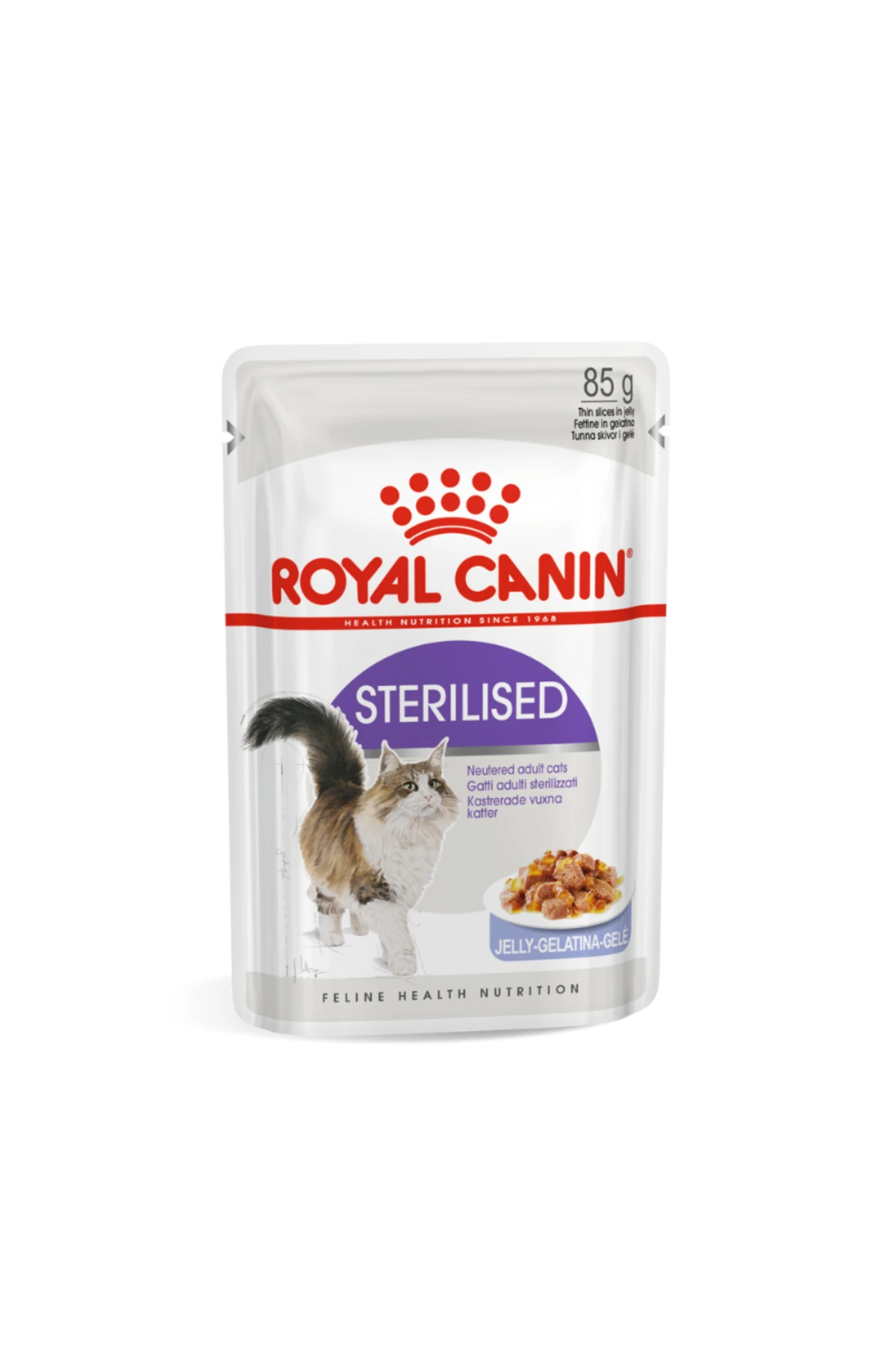 Sterilised Jelly Kısırlaştırılmış Yetişkin Kedi Yaş Maması 85 Gr x 12