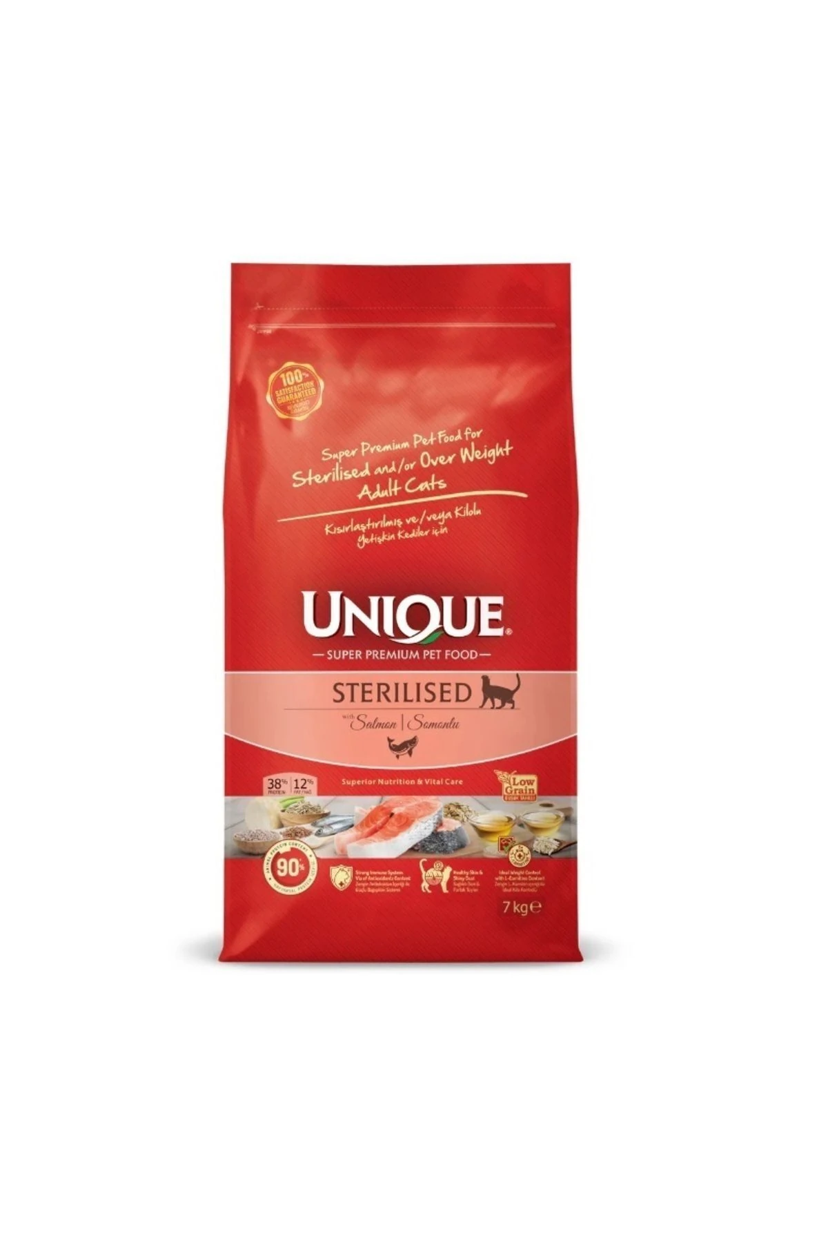 Adult Cat Sterilised With Salmon 7 Kg Kısır Kedi Maması