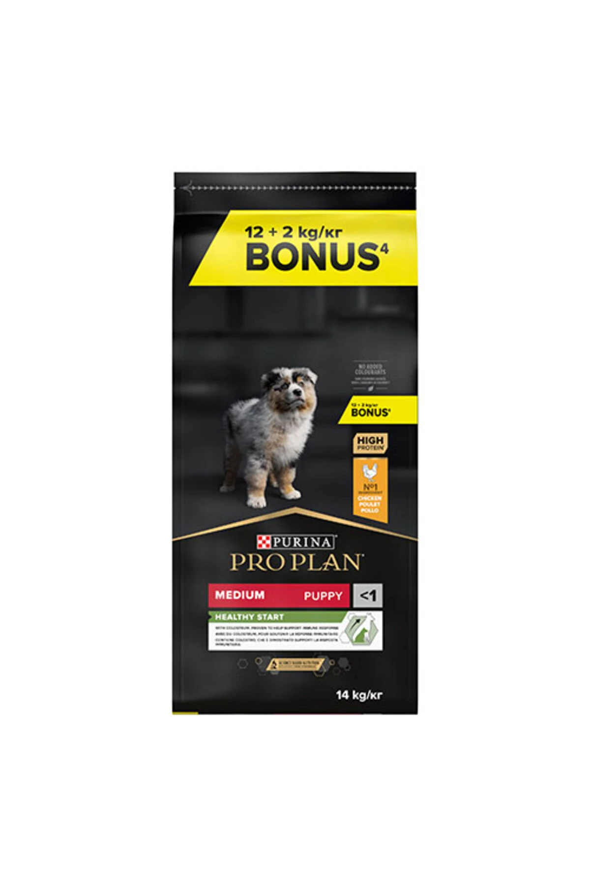 Tavuklu Yavru Köpek Maması 12 Kg + 2 Kg Bonus Paket