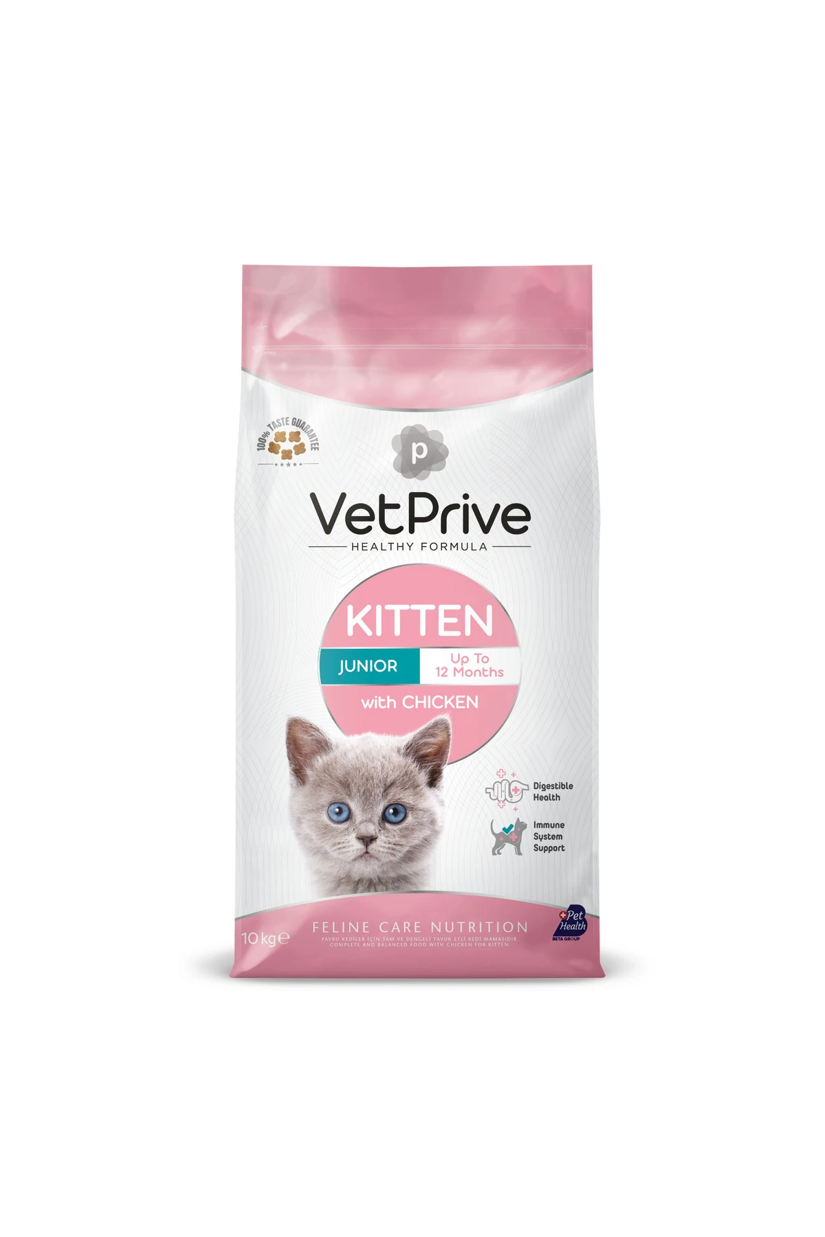 Vet Prive Yavru Kedi Maması Tavuklu 10 Kg