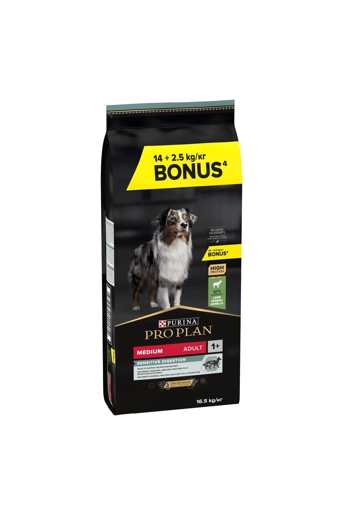 Proplan Medium Adult Kuzulu Orta Irk Yetişkin Köpek Maması 14+2,5 Kg