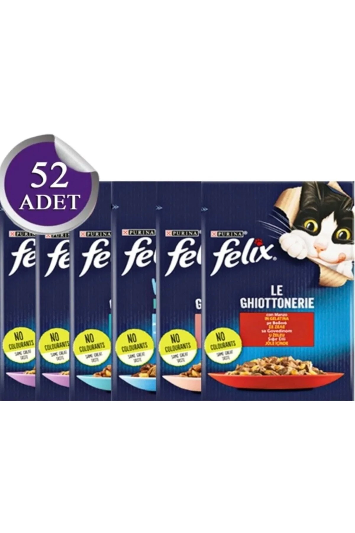 Felix Karışık Yaş Kedi Maması 85.gr