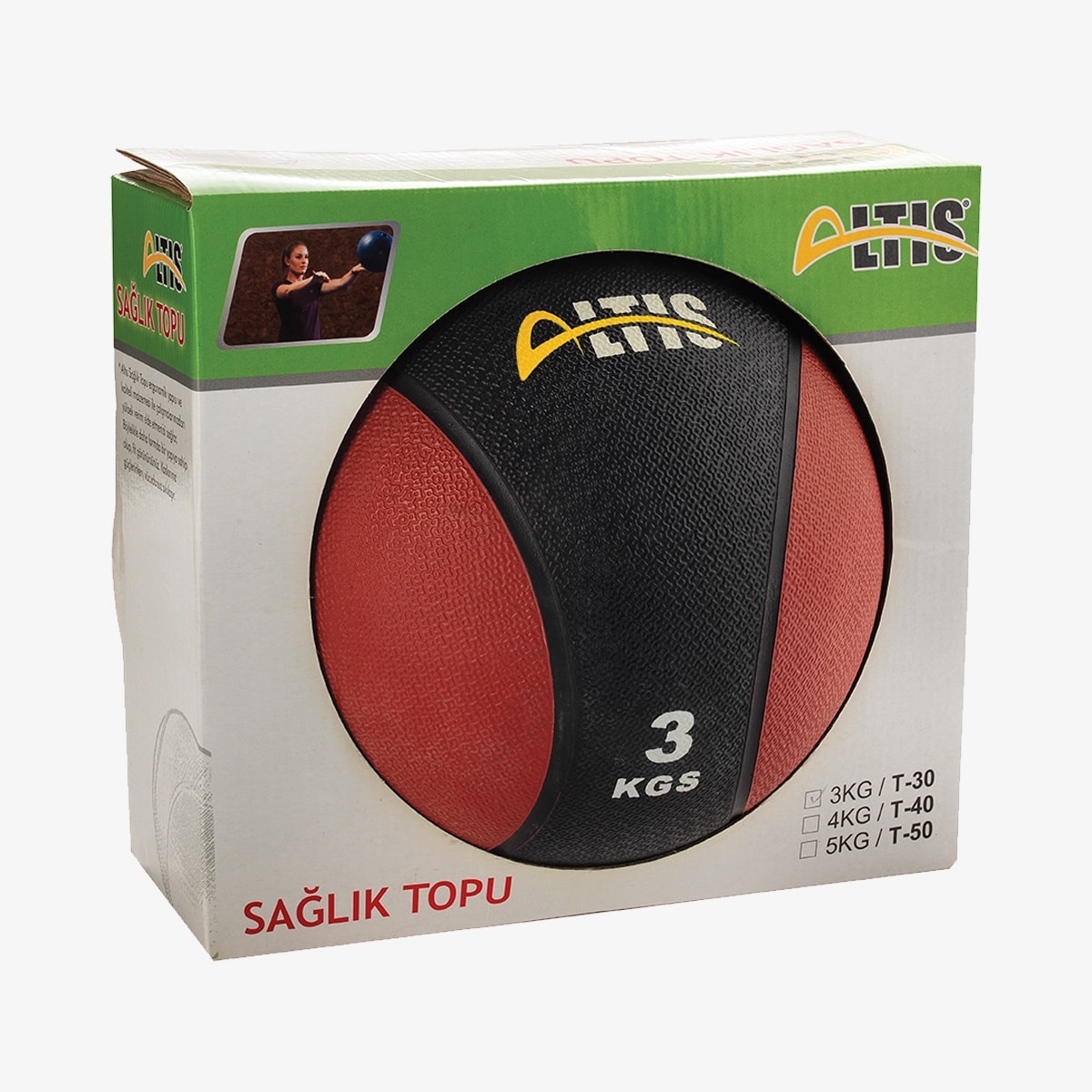 Altıs 3 kg Zıplayan Sağlık Topu