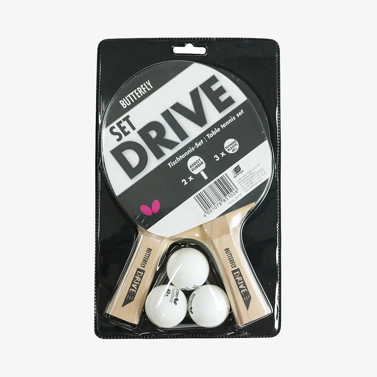 Butterfly Drive TT Set 85102 Hazır Raket Seti