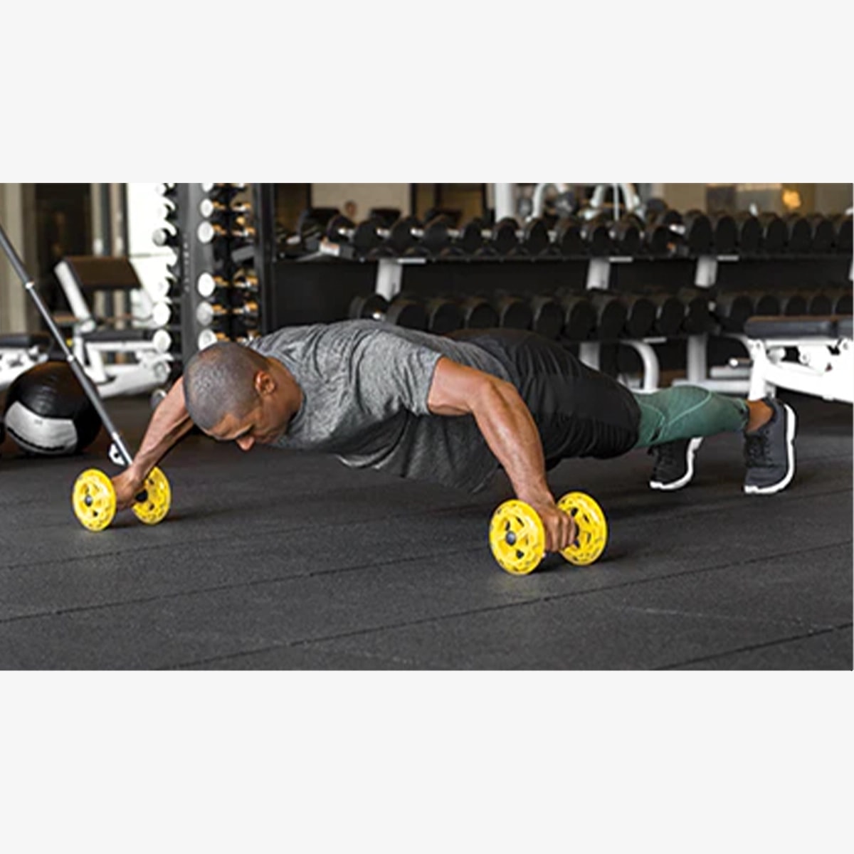 SKLZ Core Wheels Dinamik Core Gücü Egzersiz Tekerleği