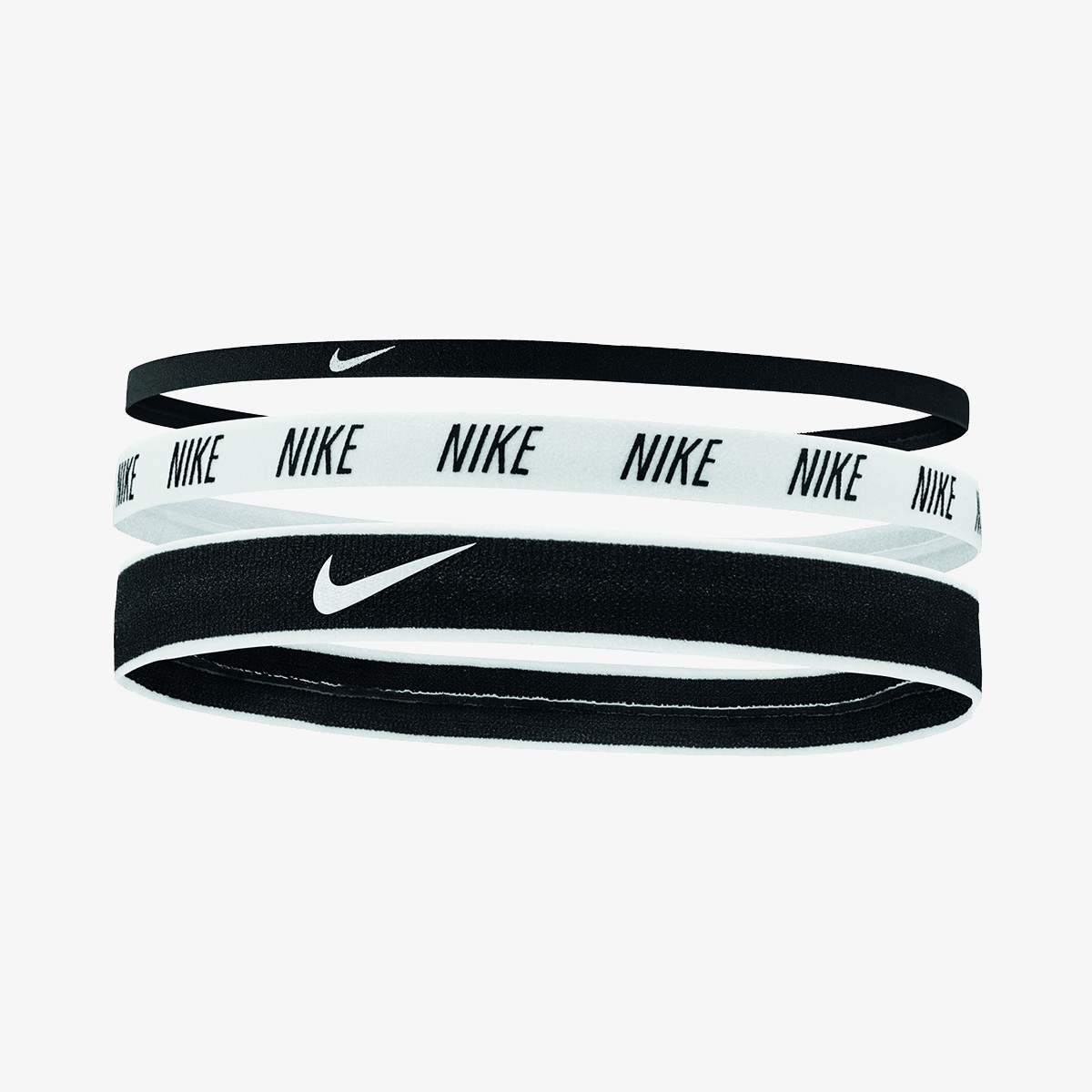 Nike Mixed Width 3 Pk Siyah Günlük Stil Saç Bandı