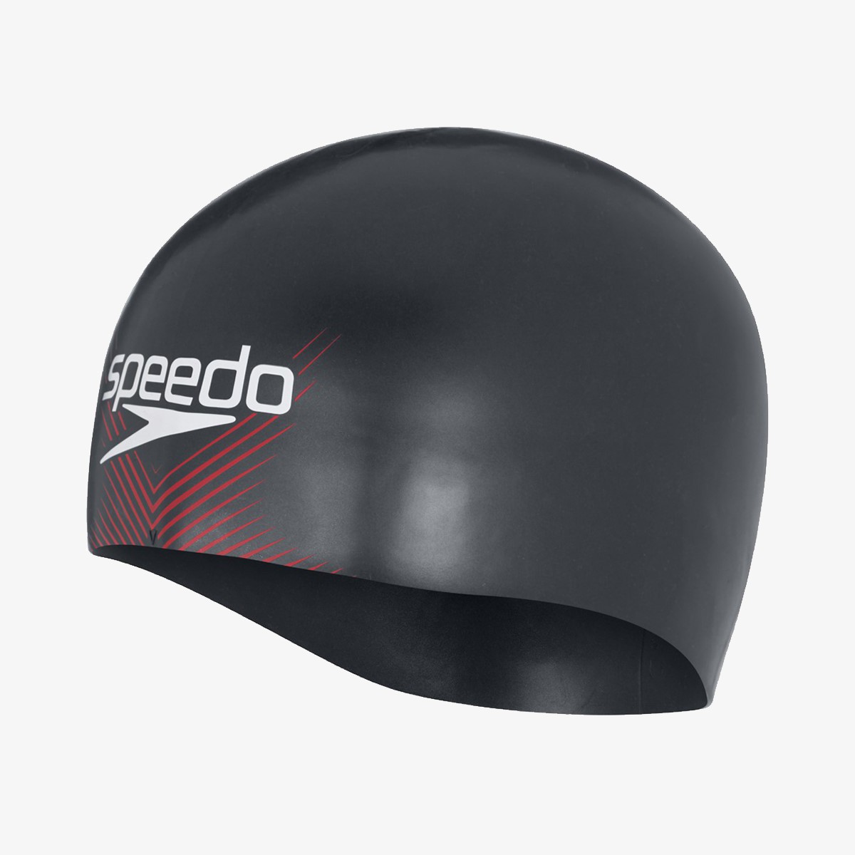 Speedo Fastskin FINA Onaylı Yarış Bonesi - GRİ-KIRMIZI