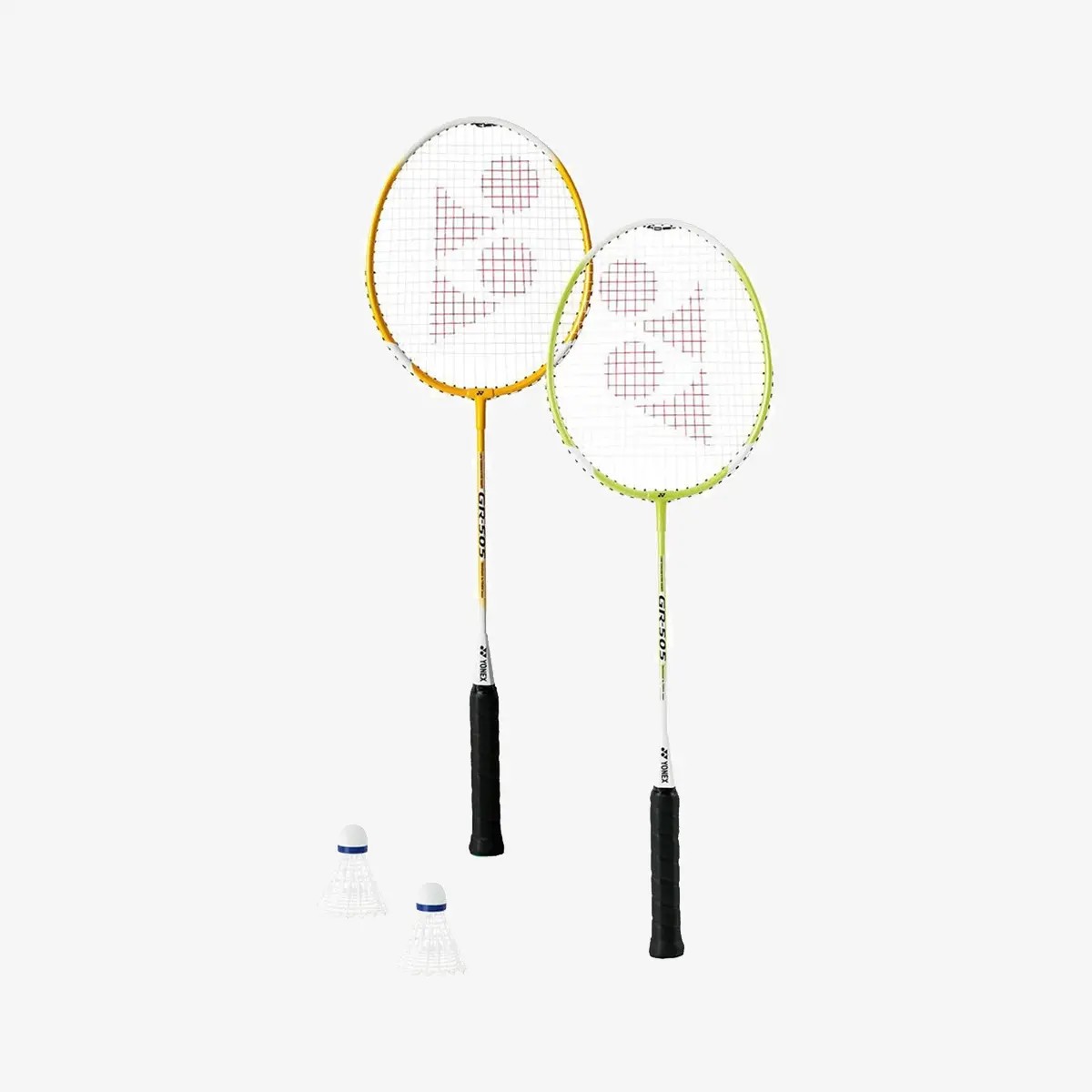 Yonex BGR-505 Badminton Raketi 2 Raket + 2 Top