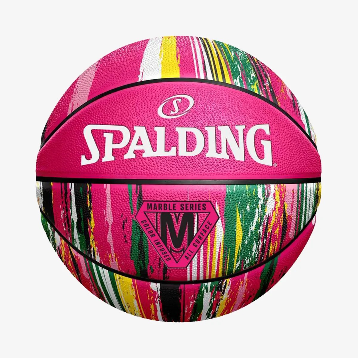 Spalding Basket Topu 2021 Marble Series Pink 84-402Z 7 No