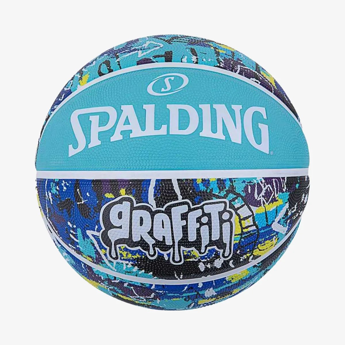 Spalding BASKETBOL TOPU 2021 BLUE GRAFFITI SZ7 84373Z