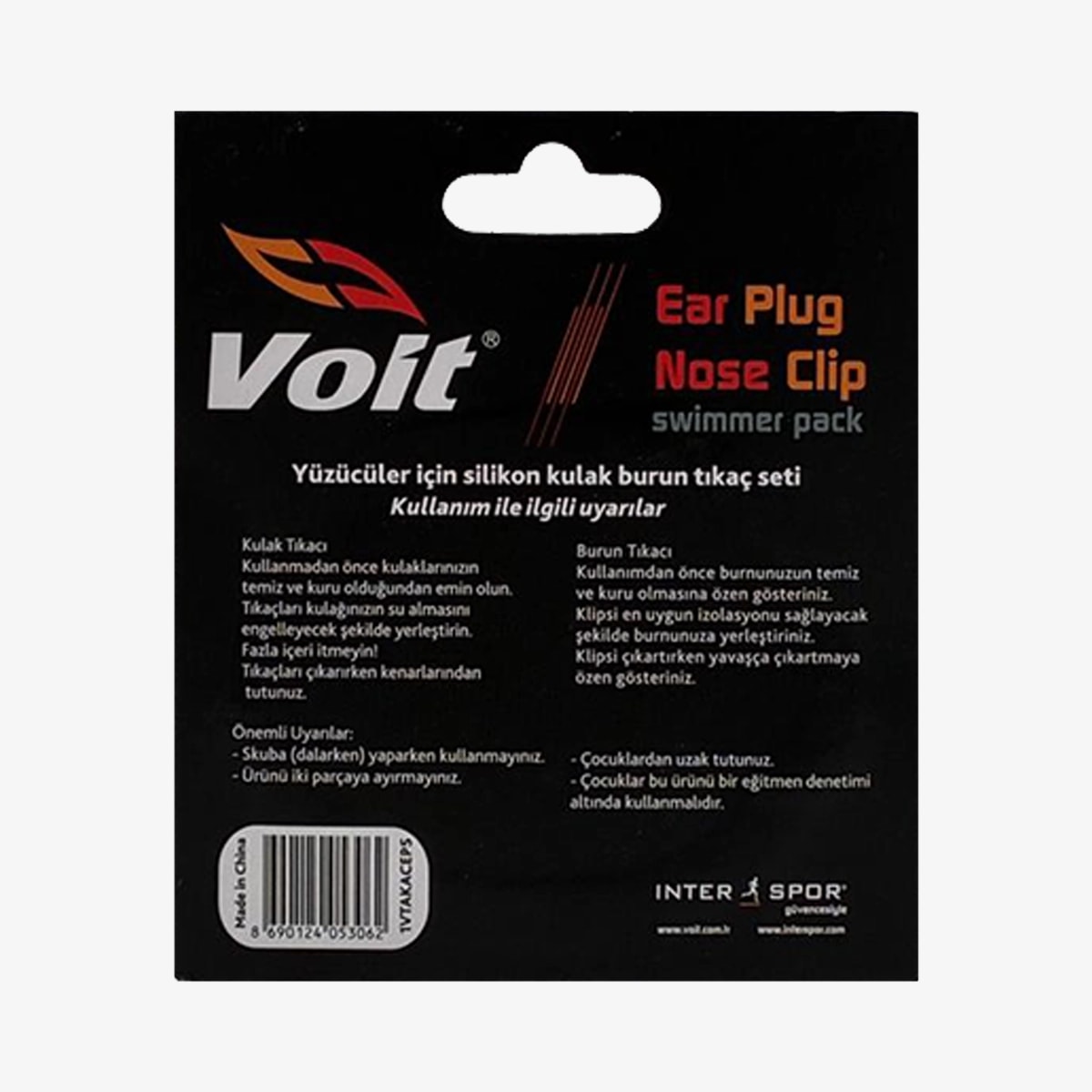 Voit Kulak–Burun Tıkacı Seti