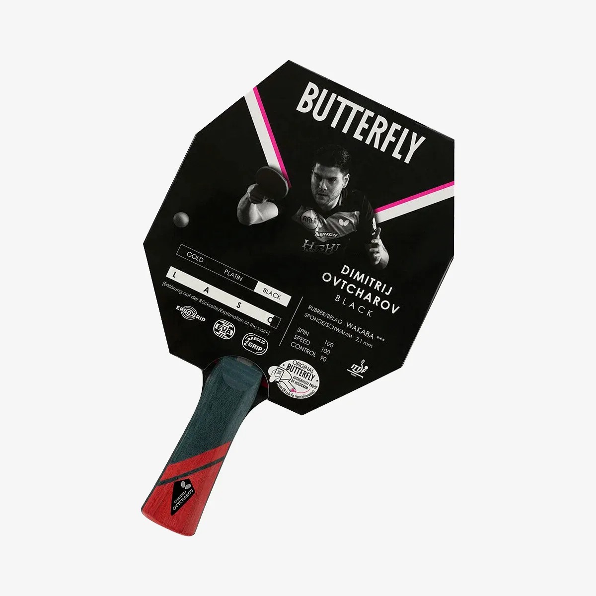 Butterfly Dimitrij Ovtcharov Black 85231 Hazır Raket