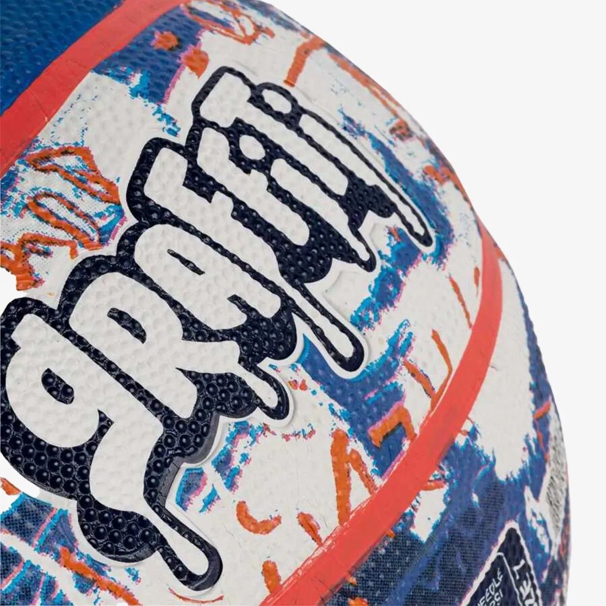 Spalding BASKETBOL TOPU 2021 BLUE RED GRAFFITI SZ7 84377Z