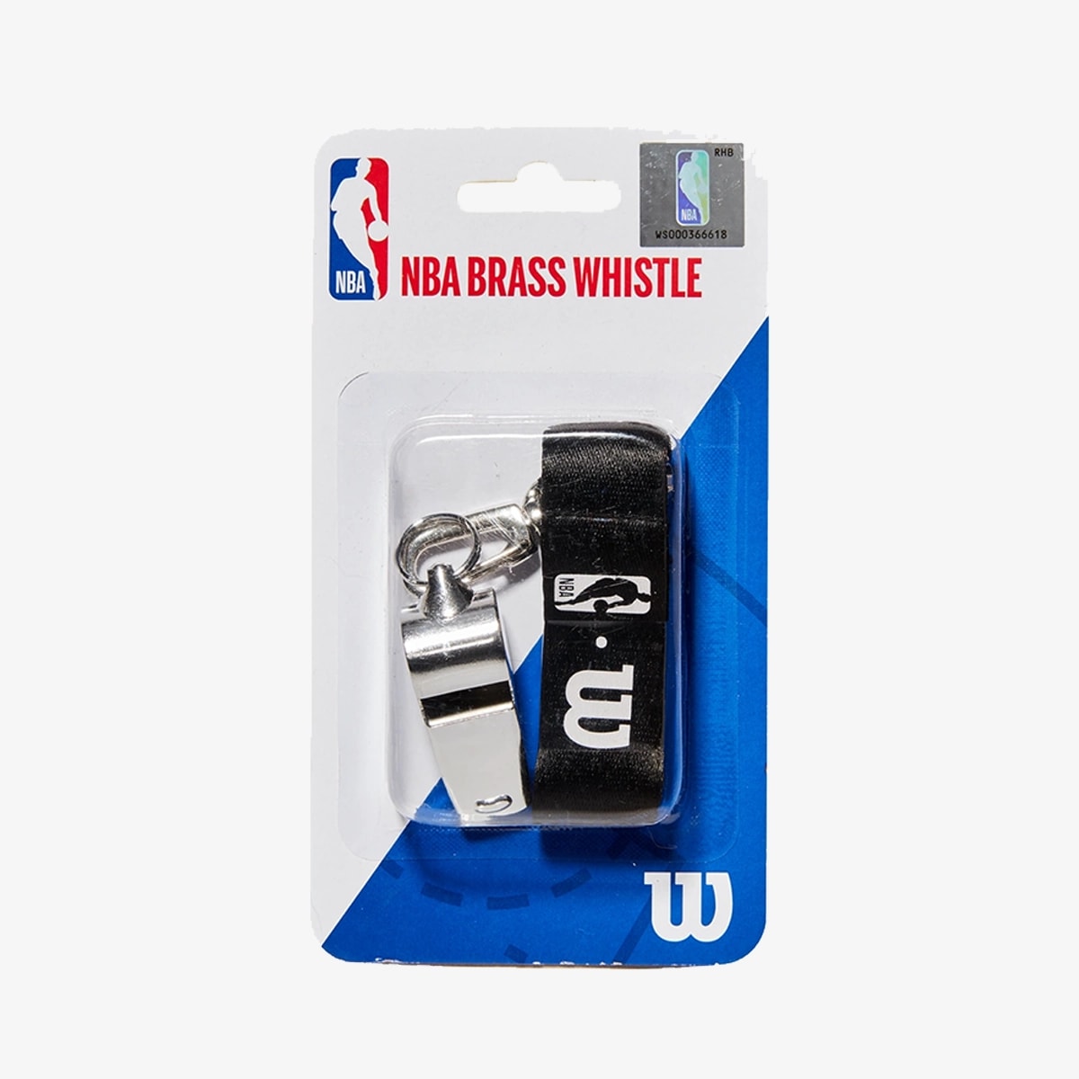 Wilson NBA Brass Whistle With Lanyard WTBA5000NBA