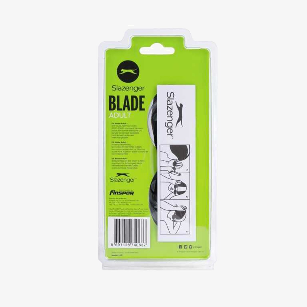 Slazenger Yetişkin Yüzücü Gözlüğü Blade 2321