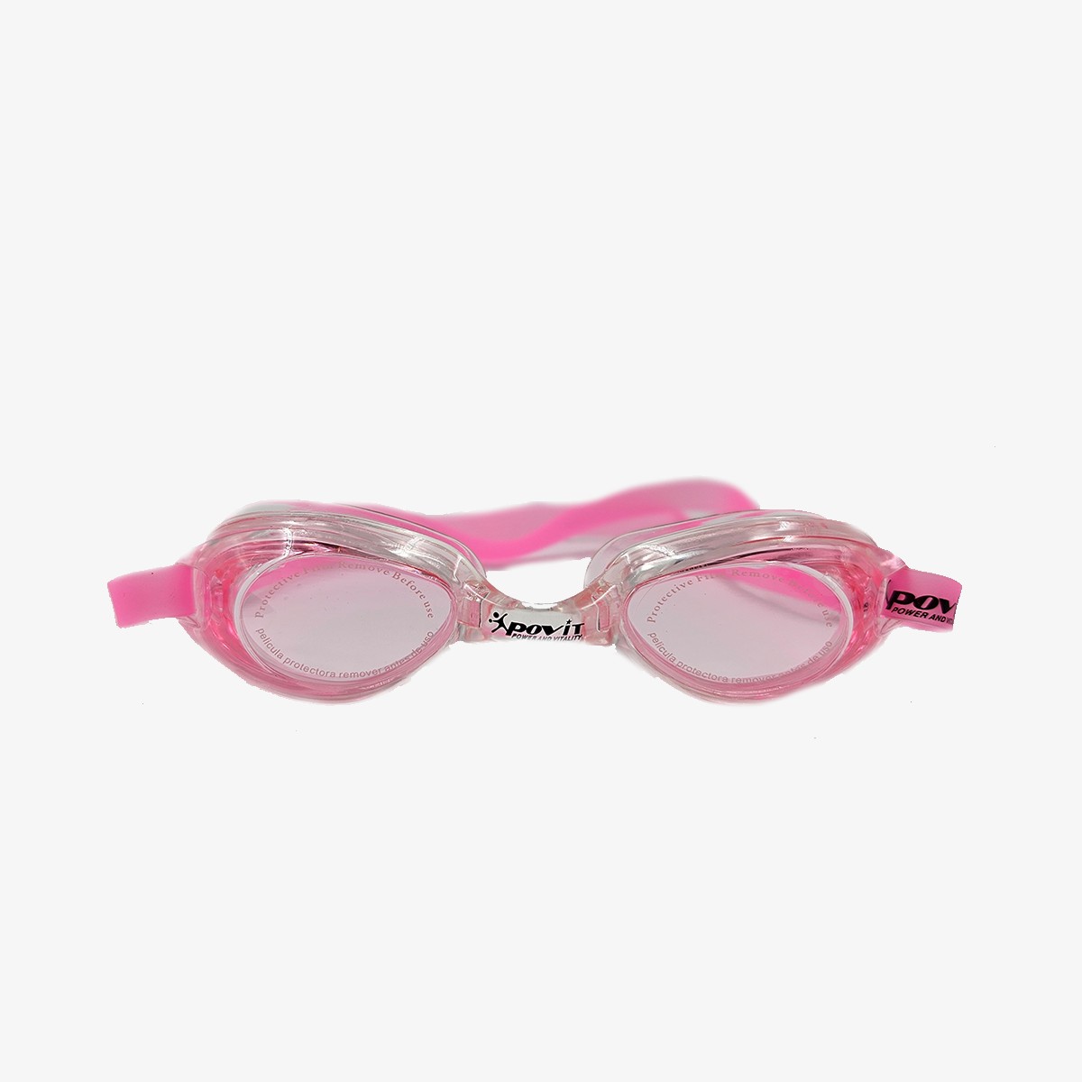 Povit 2540 Yüzücü Gözlüğü Junior Pembe