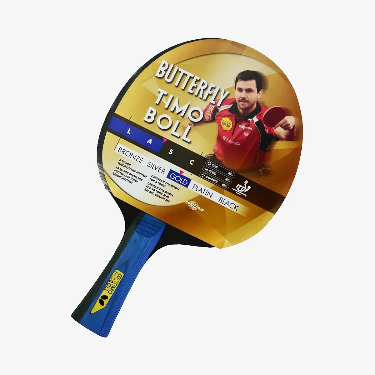 Butterfly 85021S Boll Gold ITTF Onaylı Masa Tenisi Raketi