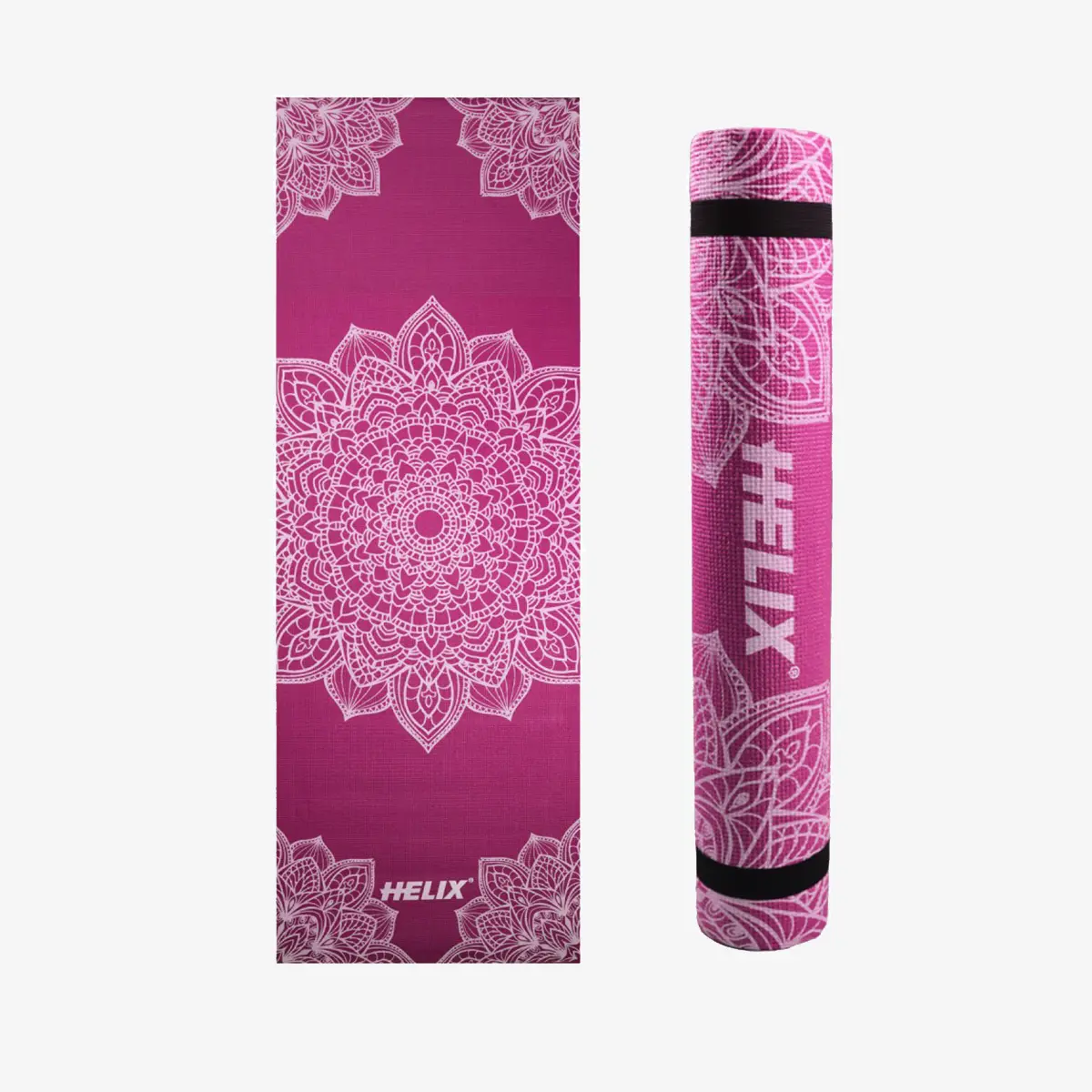 Helix PVC Yoga Matı - Pembe