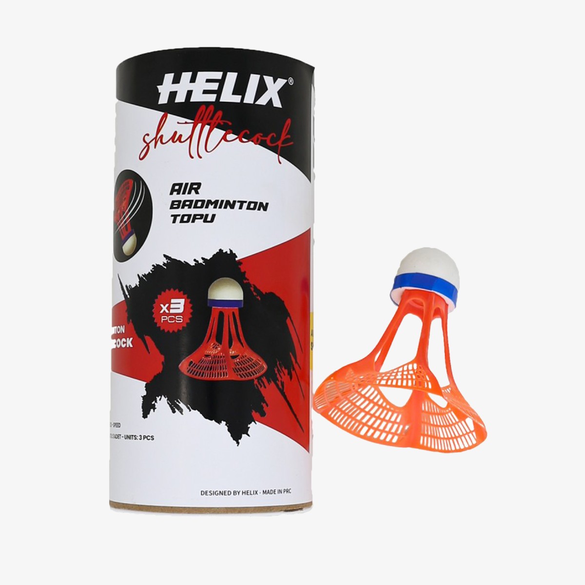 Helix Air Badminton Topu - Kırmızı