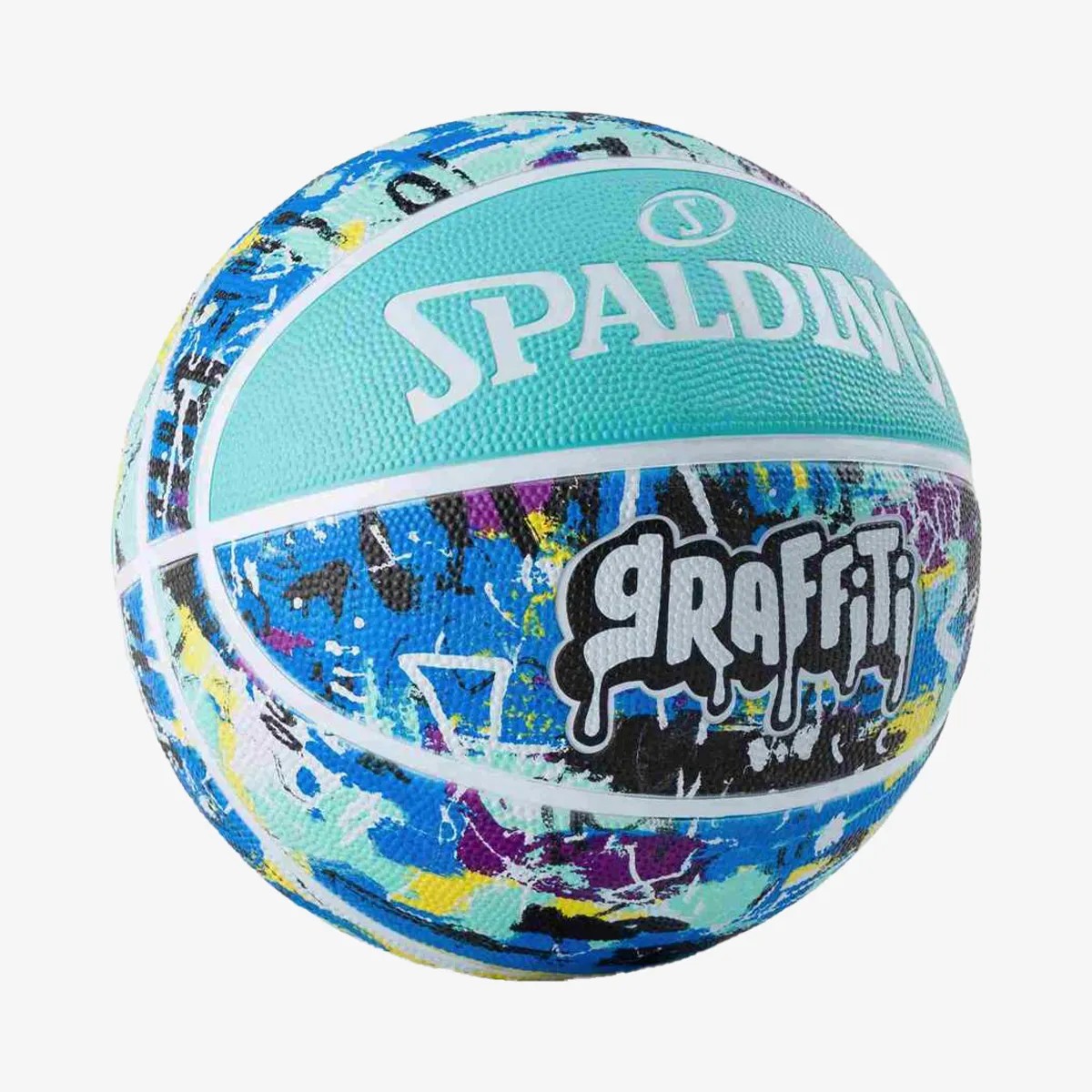 Spalding BASKETBOL TOPU 2021 BLUE GRAFFITI SZ7 84373Z