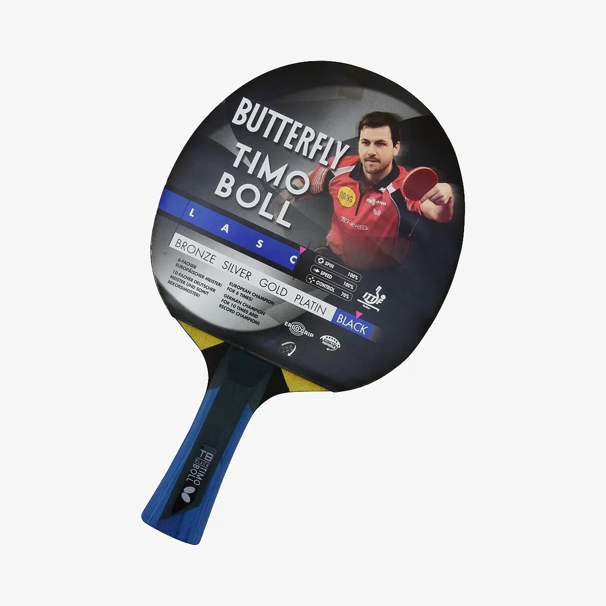 Butterfly 85031 Timo Boll Black ITTF Onaylı Masa Tenisi Raketi