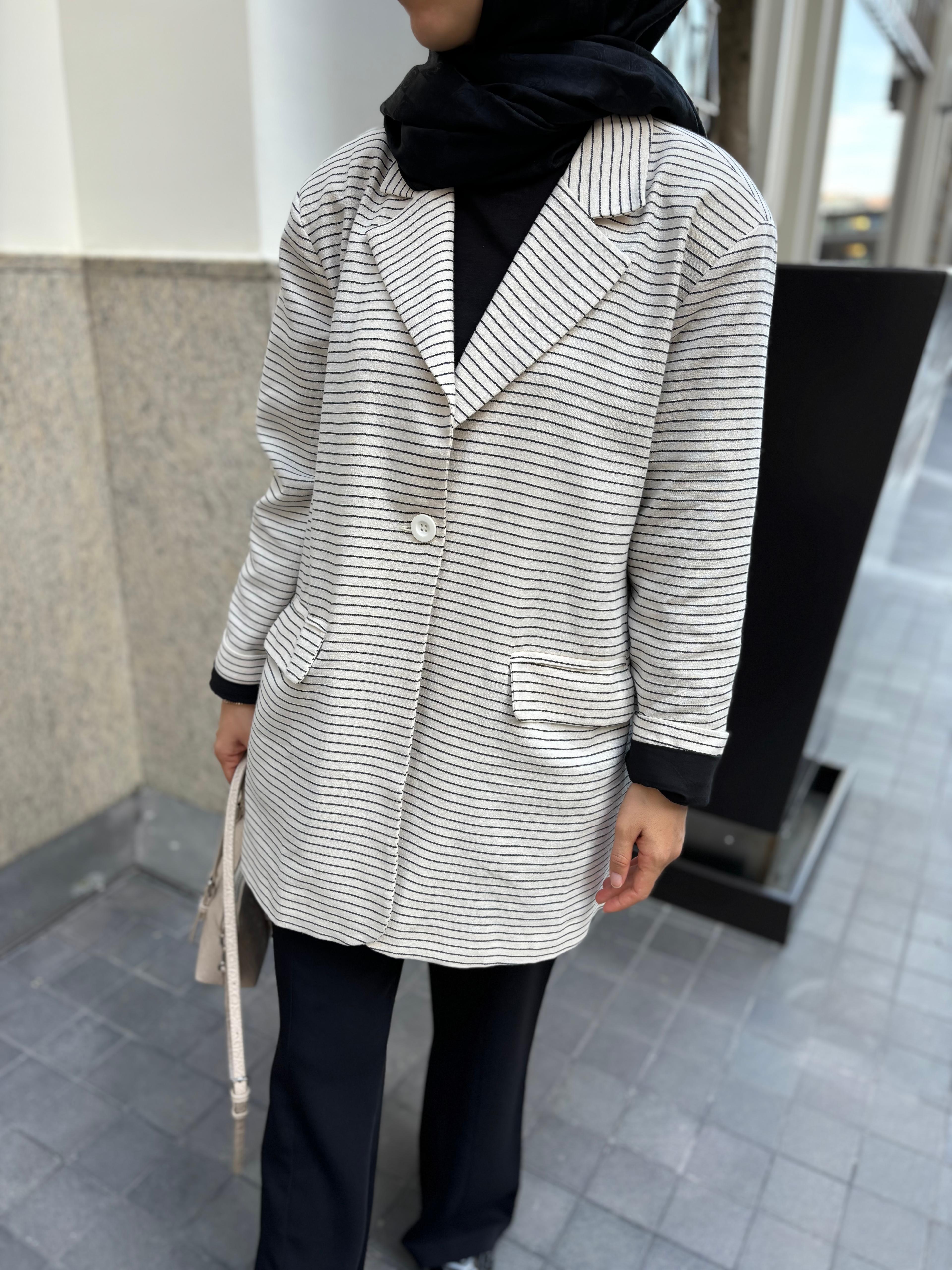 Keten Blazer Ceket