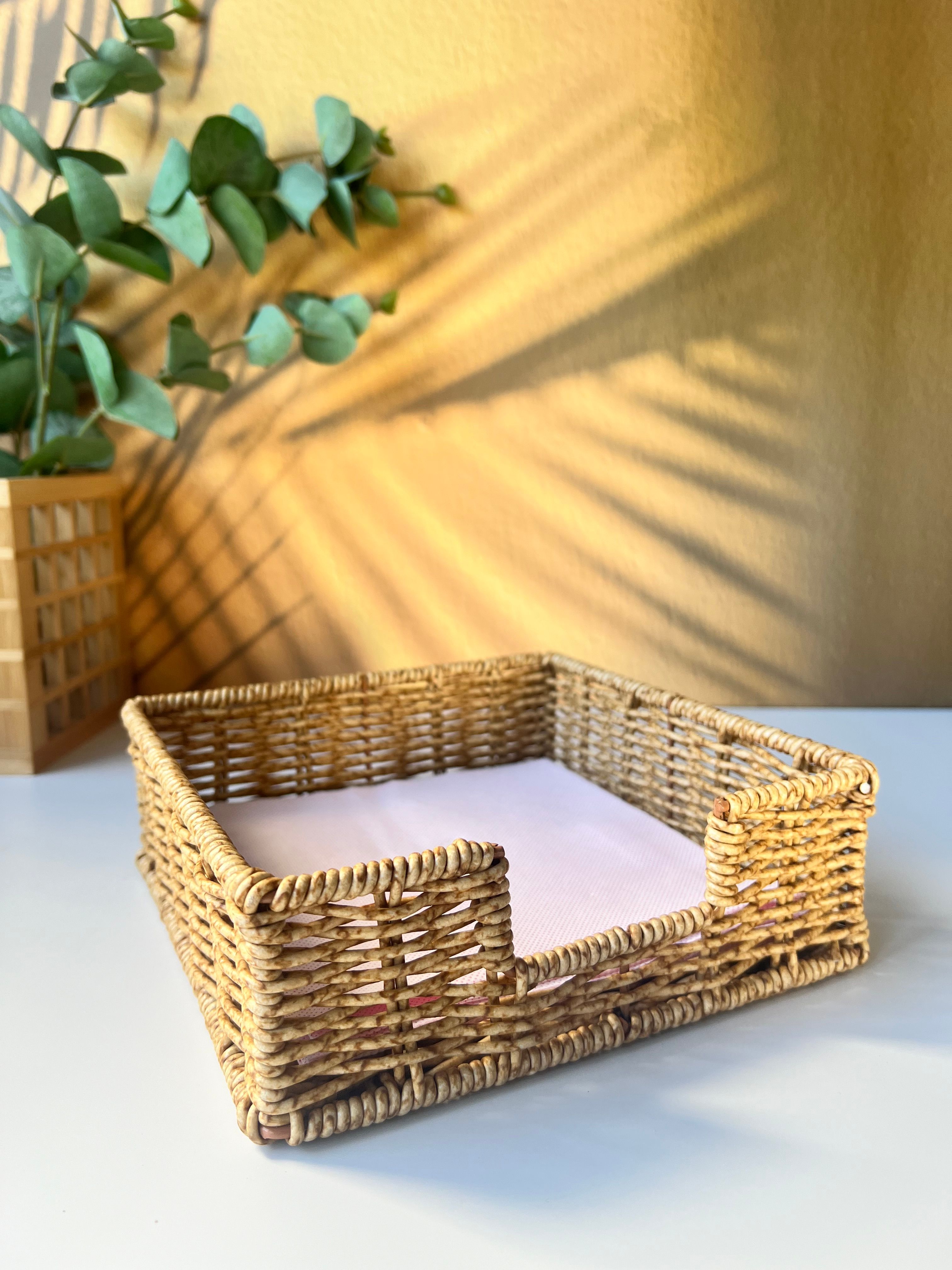 Rattan Kare Peçetelik 20x20