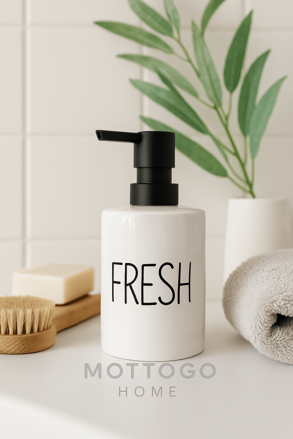 Fresh Porselen Sıvı Sabunluk – 500 ml