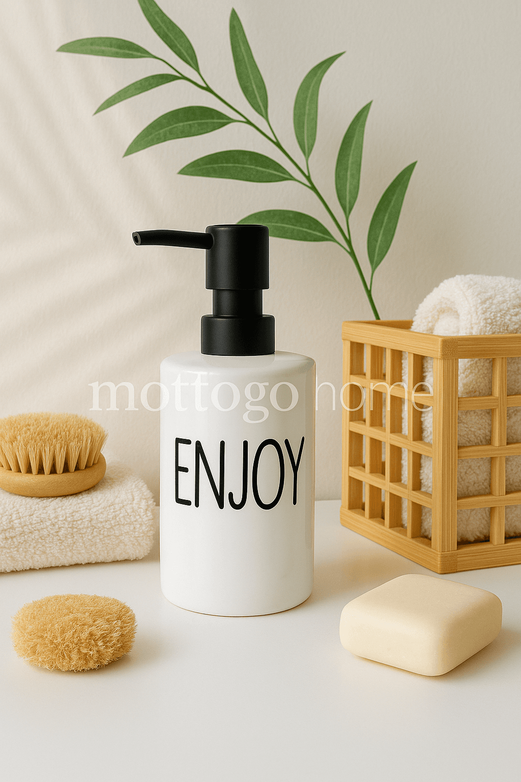Enjoy Porselen Sıvı Sabunluk – 500 ml