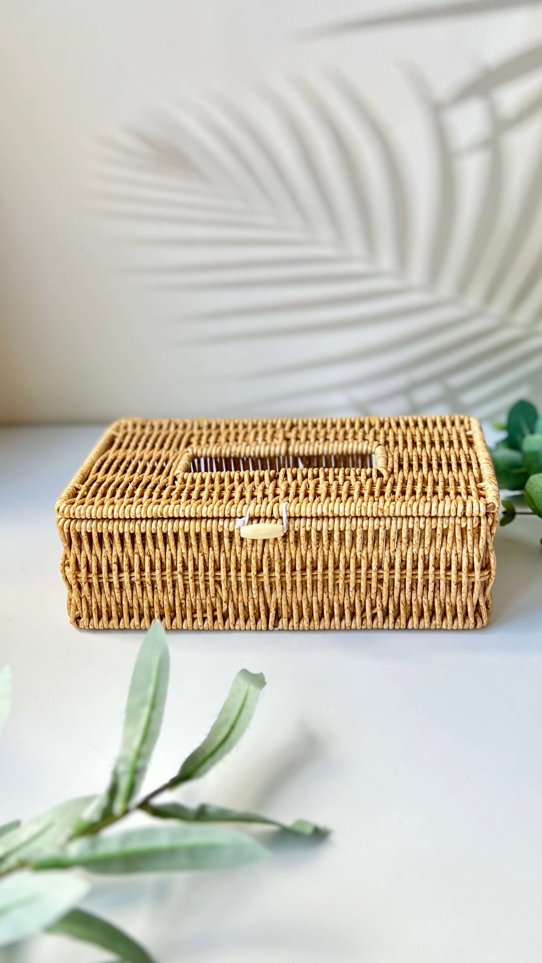 Rattan Kapaklı Peçetelik 