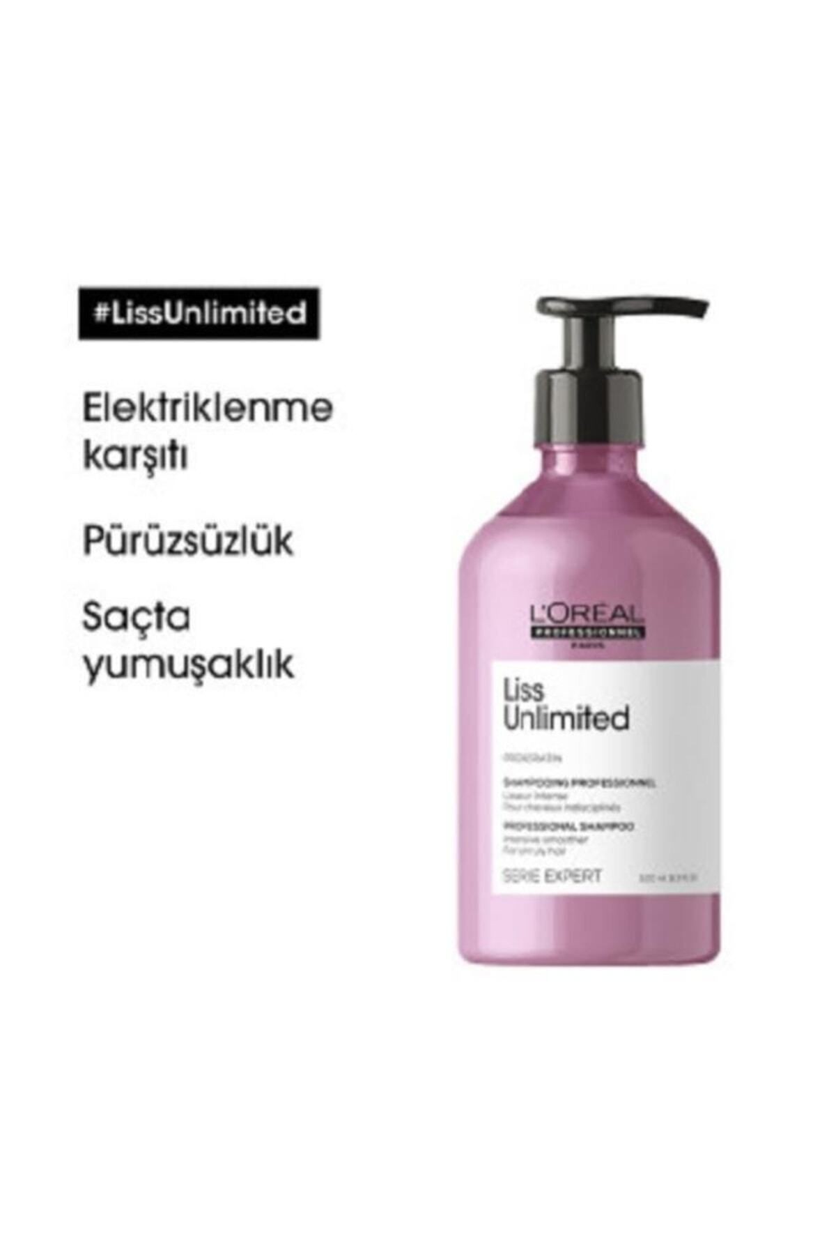 L'oreal Professionnel Liss Unlimited Şampuan 500 ml 