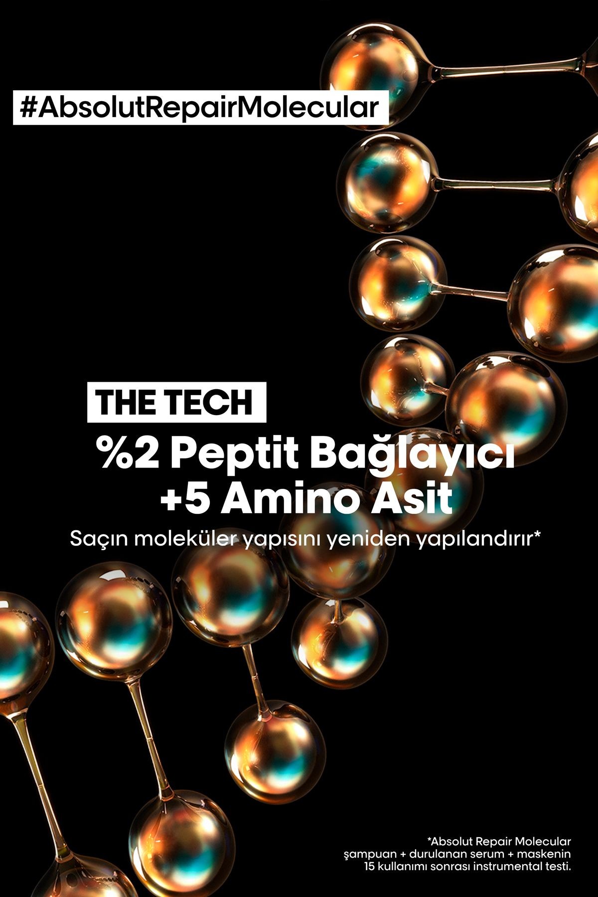 L'oreal Professionnel Absolut Repair Molecular Şampuan 500 Ml