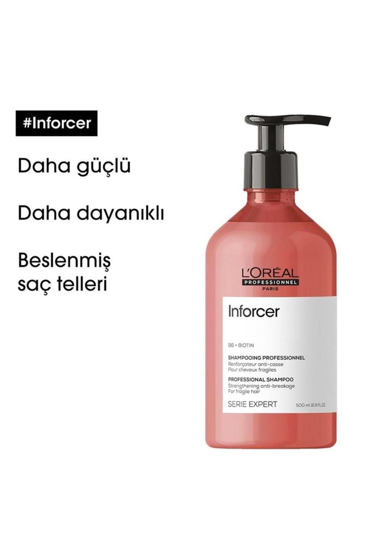 L'oreal Professionnel  İnforcer Kırılma Karşıtı Güçlendirici Şampuan 500 Ml