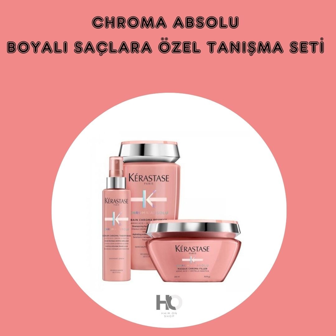 Chroma Absolu Boyaları Saçlara Özel Tanışma Paketi