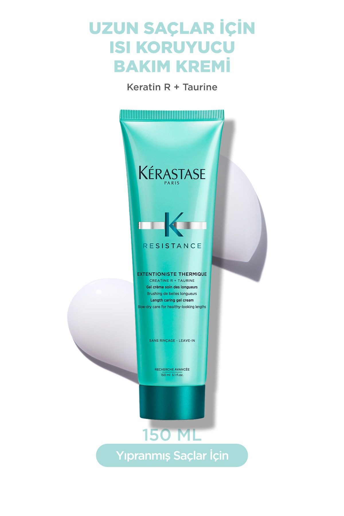 Resistance Extentioniste Thermique Isı Koruyucu Bakım Kremi  150 ml