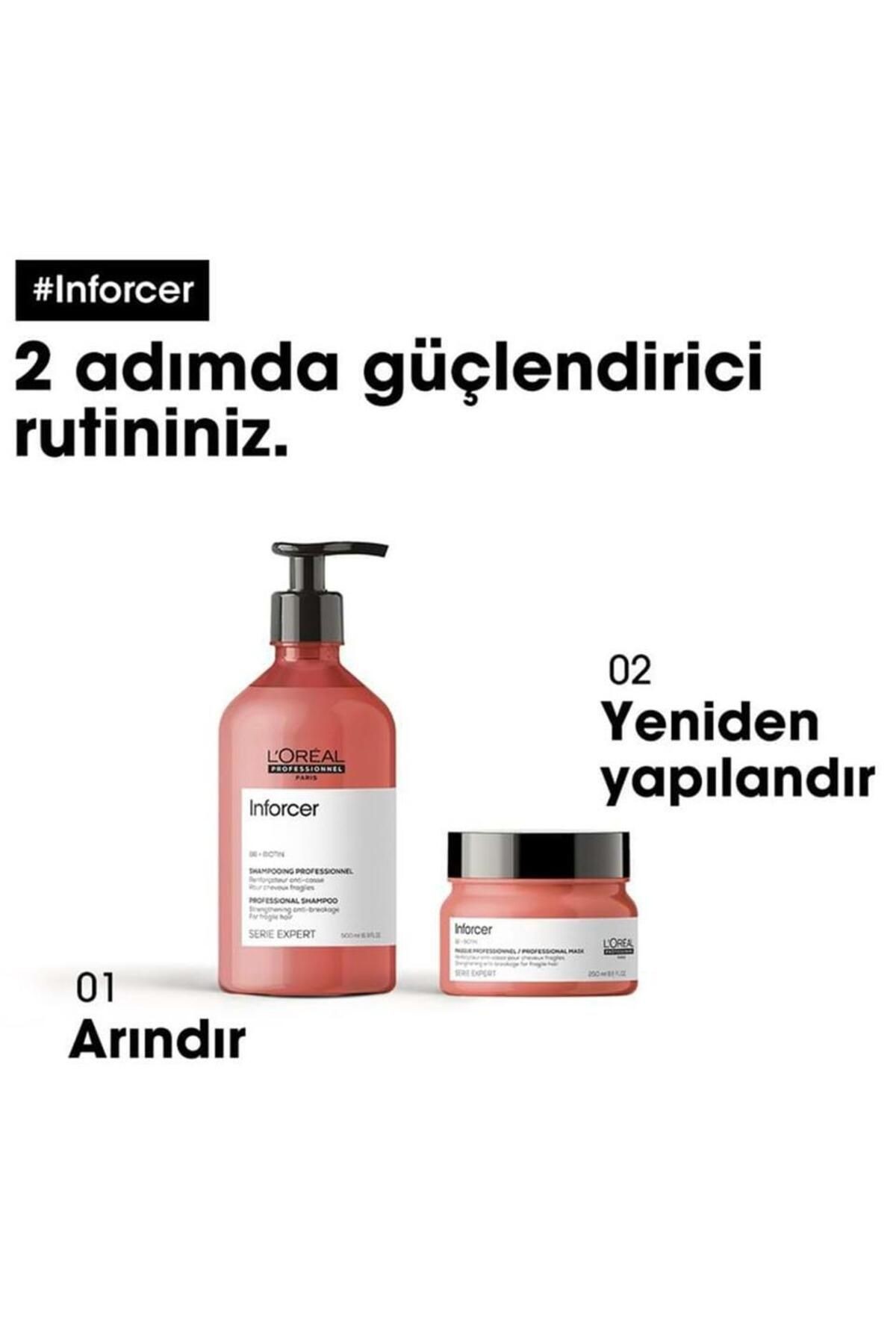 L'oreal Professionnel  İnforcer Kırılma Karşıtı Güçlendirici Şampuan 500 Ml