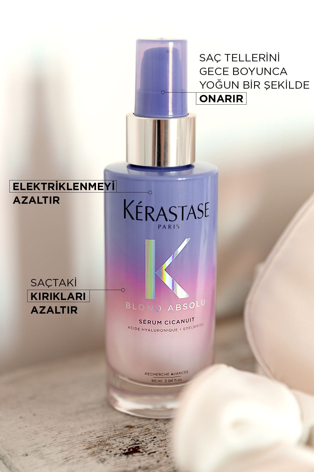 Blond Absolu Sérum Cicanuit Sarı Saçlar Için Gece Bakım Serumu 90 ml