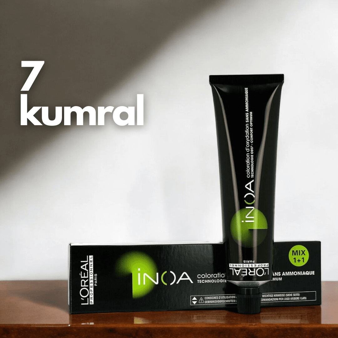 Loreal İnoa 7 Numara (Kumral) Saç Boyası 60 ml 