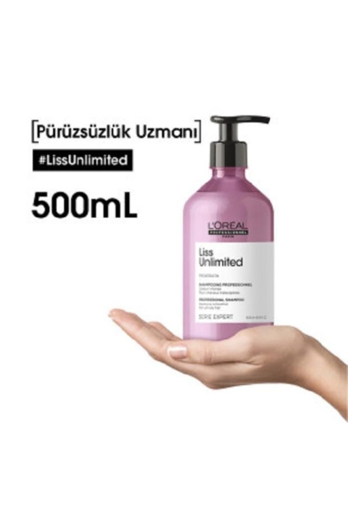 L'oreal Professionnel Liss Unlimited Şampuan 500 ml 