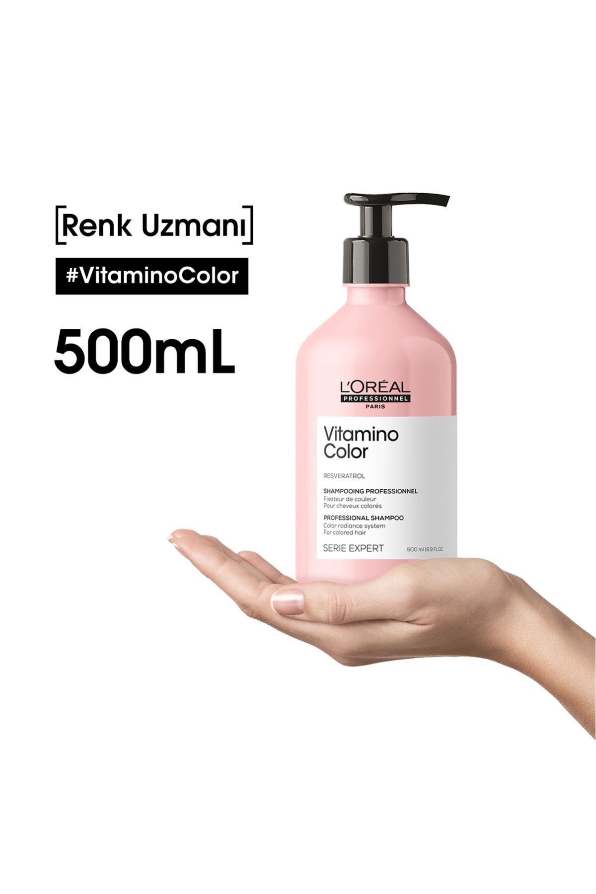 L'oreal Professionnel Vitamino Color Boyalı Saçlar Için Renk Koruyucu Şampuan 500ml