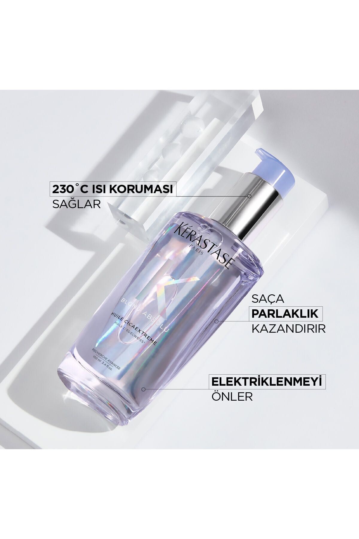 Blond Absolu Huile Cicaextreme Parlaklık Veren Saç Bakım Yağı 100 ml